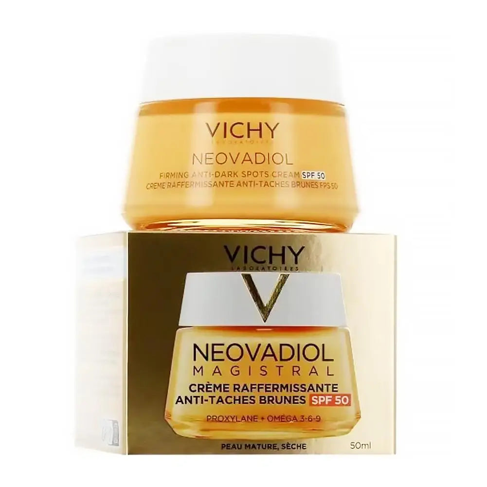 50ml VICHY Post-menopause Day Cream Active Firming Nourishing Desalinating Fine Lines Moisturizing Cream